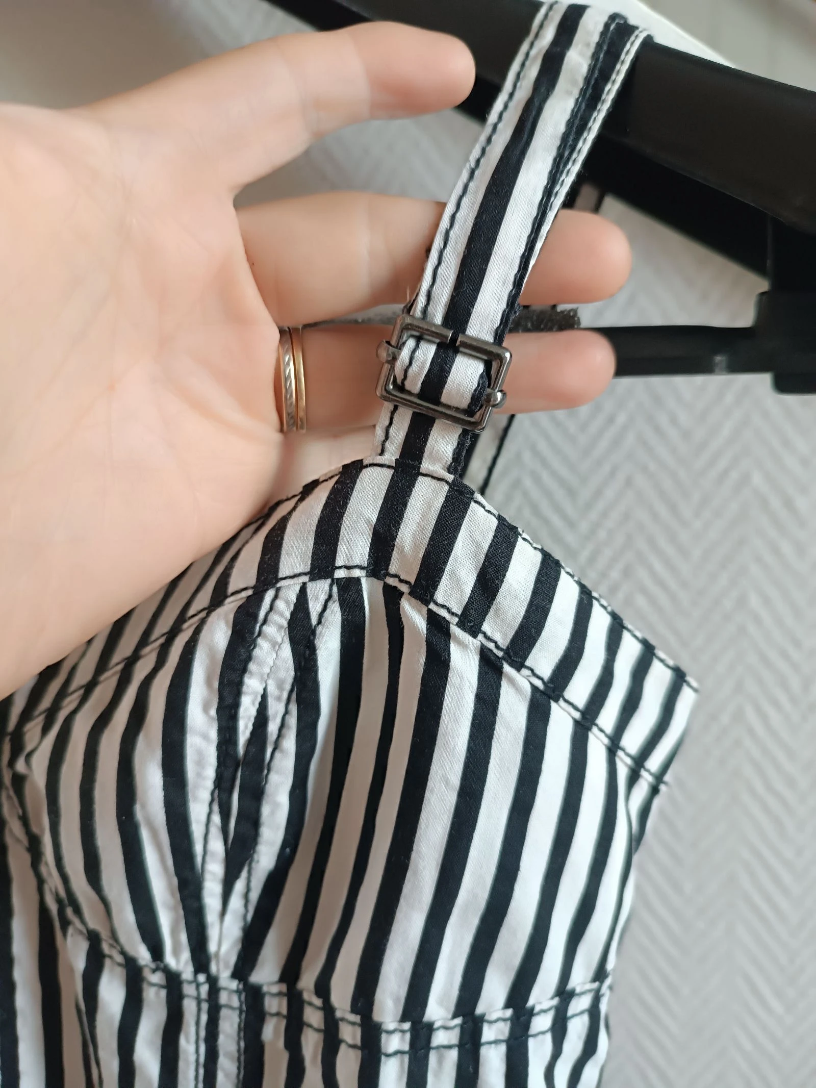Striped skater dress - Size XS – photo 3